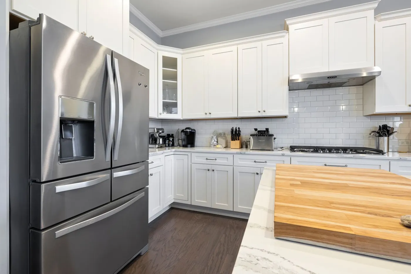 Refrigerator repair in an Orange County kitchen β French-door, side-by-side and built-in models