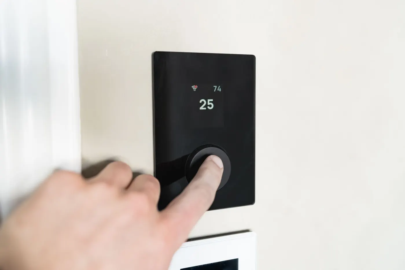 Thermostat and control diagnostics for central air